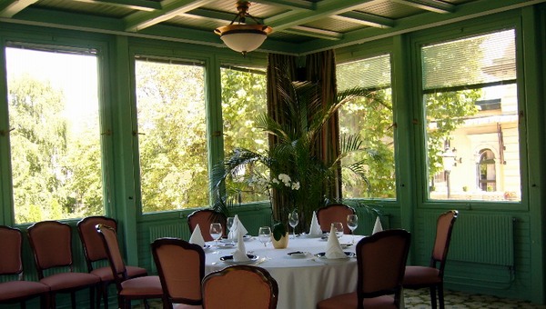 Gundel étterem télikert terem 